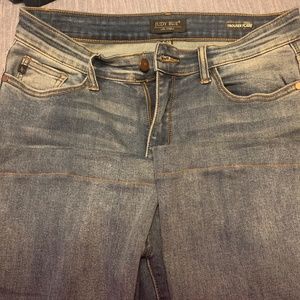 Judy Blue trouser flares. Medium wash. Size 9/29